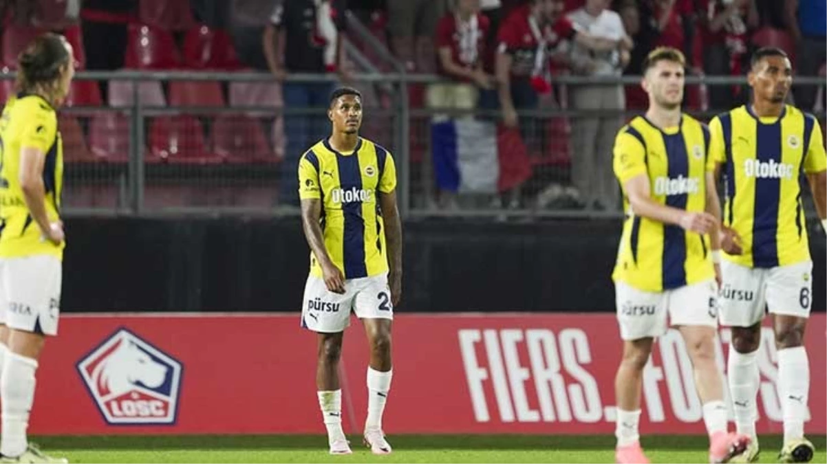 Fenerbahçe, deplasmanda Lille’e mağlup oldu
