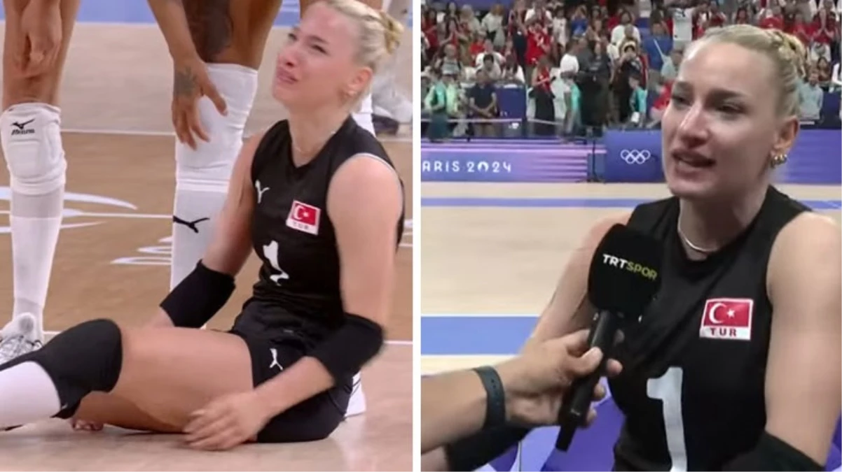 Sakat sakat oynayan Gizem Örge herkesi ağlattı