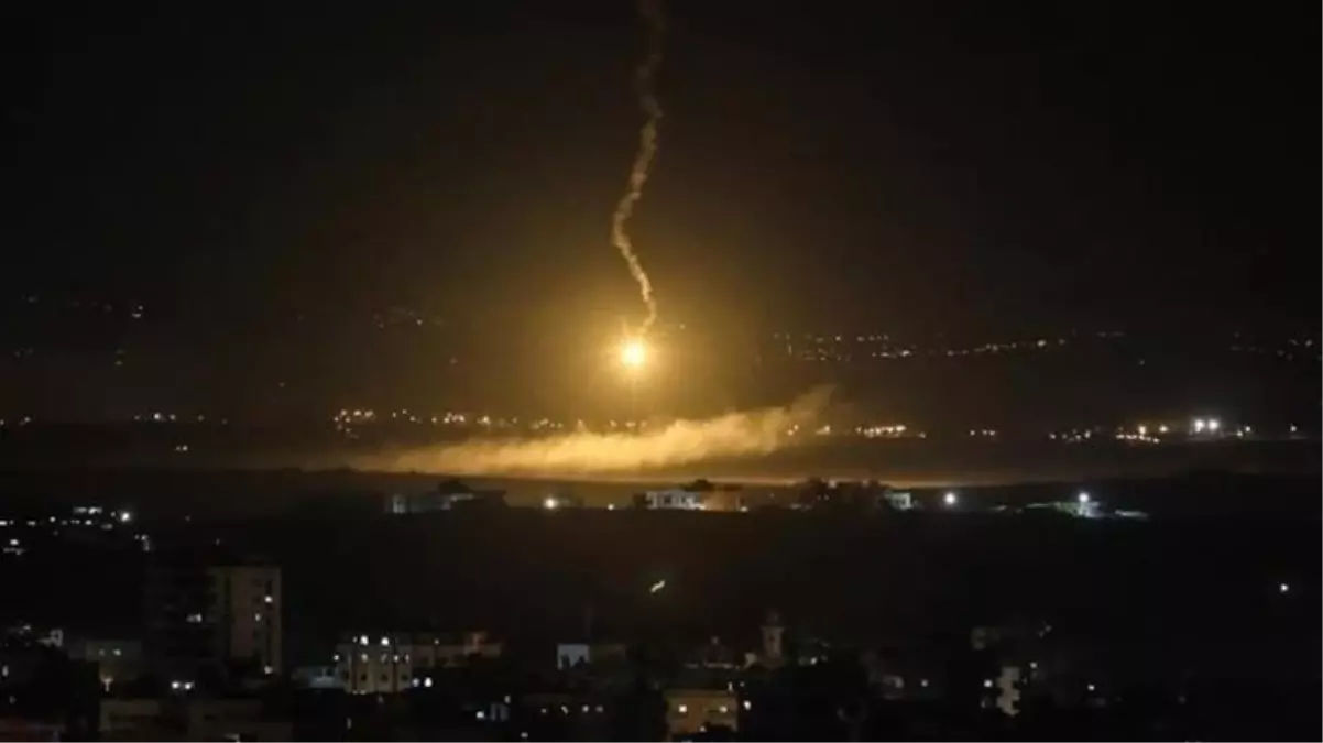 İsrail savaş uçakları Lübnan’ı vurdu!