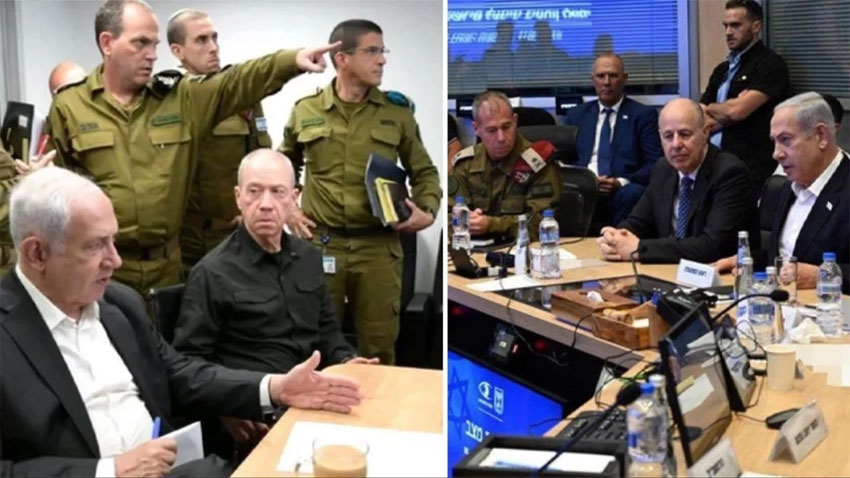 İsrail Güvenlik Kabinesi ‘Çukur’da toplandı