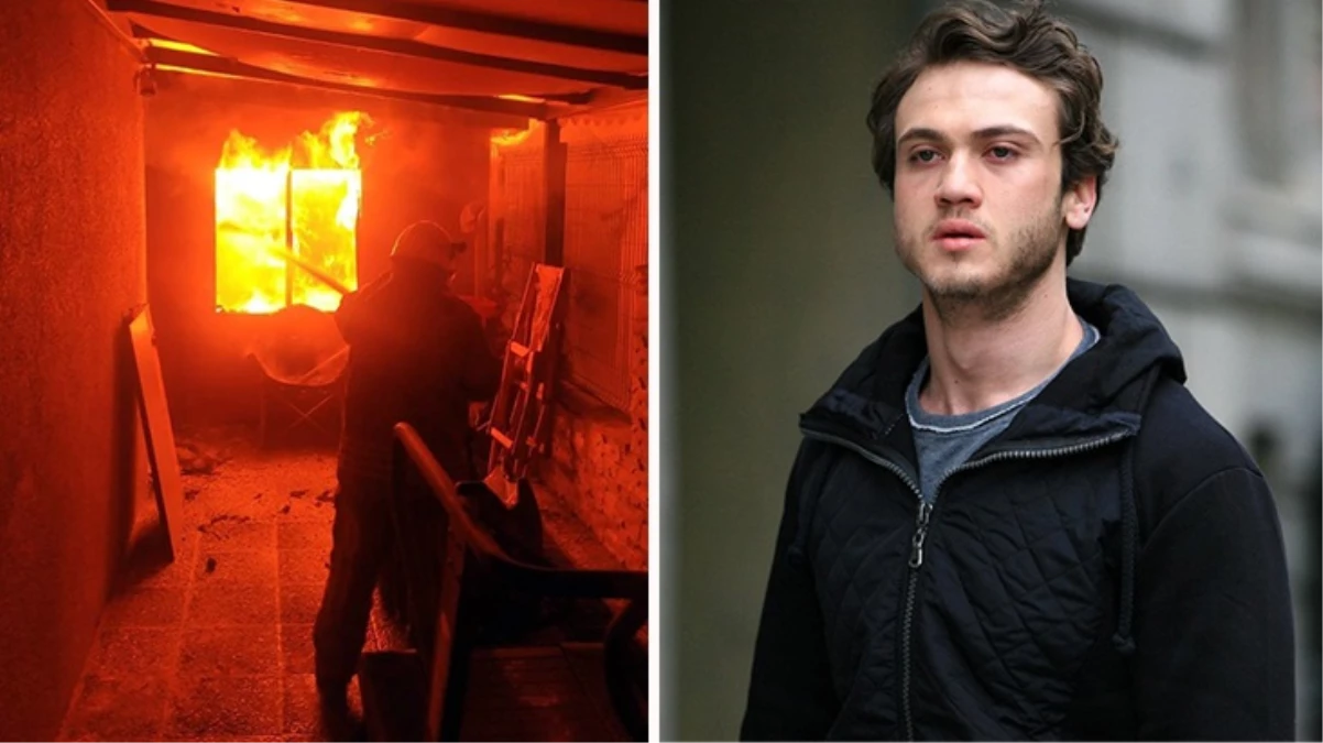 Aras Bulut İynemli’ye ait villa yangınla kül oldu