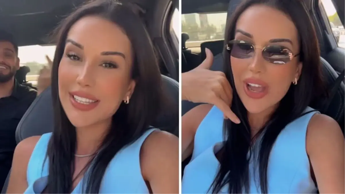 Eşi tahliye edilen Dilan Polat yerinde duramadı!