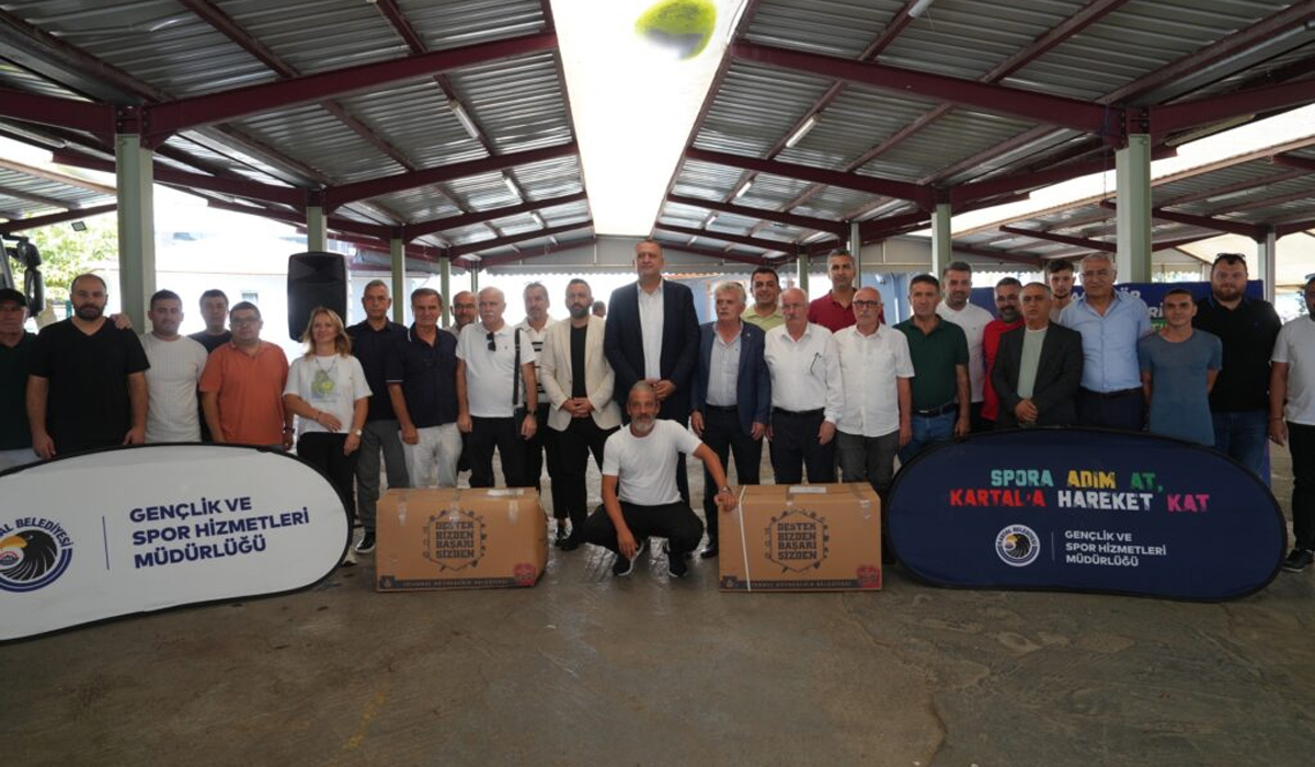 Kartal Belediyesi ve İBB’den amatör kulüplere destek