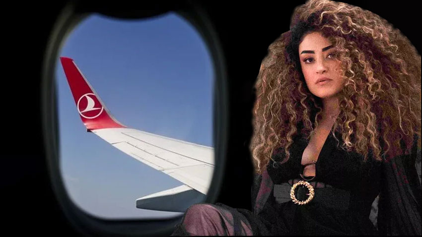 Dilan Çıtak uçaktaki hostesi dövdü