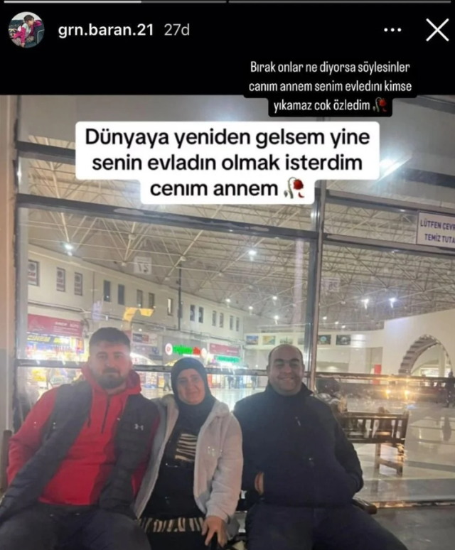 Narin'in ağabeyi Baran Güran kafa karıştıran 3 paylaşım yapıp hemen sildi