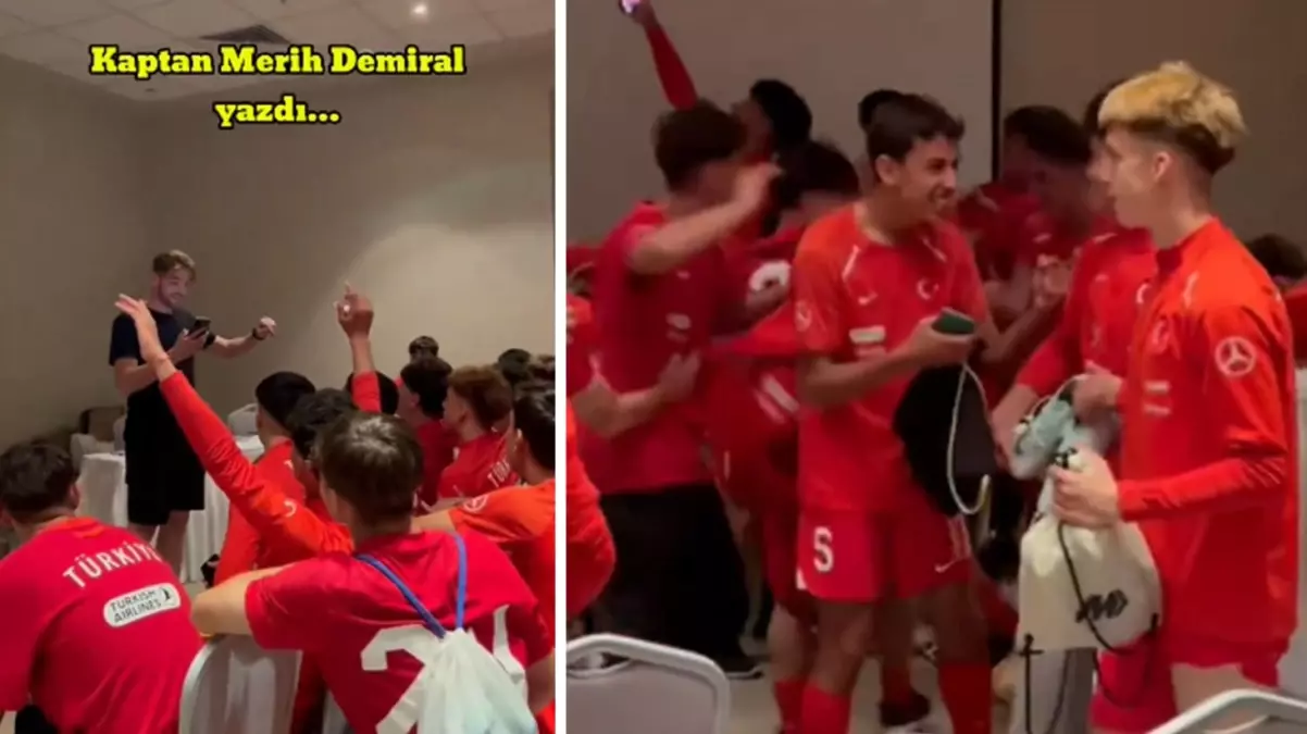 Merih Demiral’dan genç millilere büyük jest!