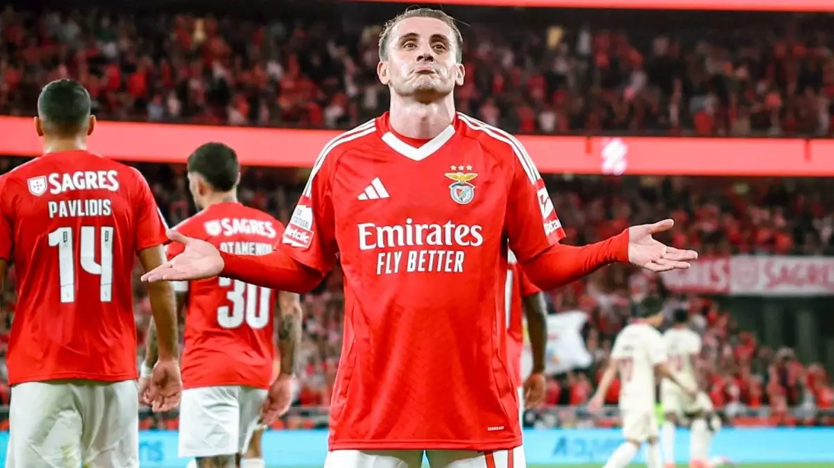 Kerem Aktürkoğlu Benfica’da tarih yazıyor