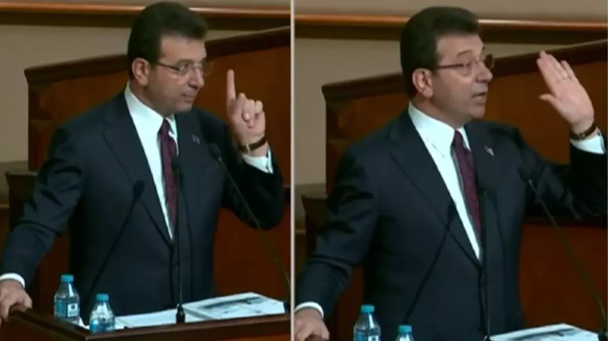 İBB Meclisi’nde İmamoğlu çileden çıktı
