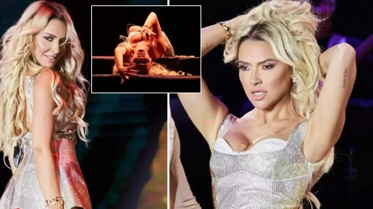 Dizisinin fragmanı yasaklanan Hadise yine çok cesur