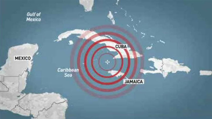 Küba’da 5,9 ve 6,8 büyüklüğünde deprem