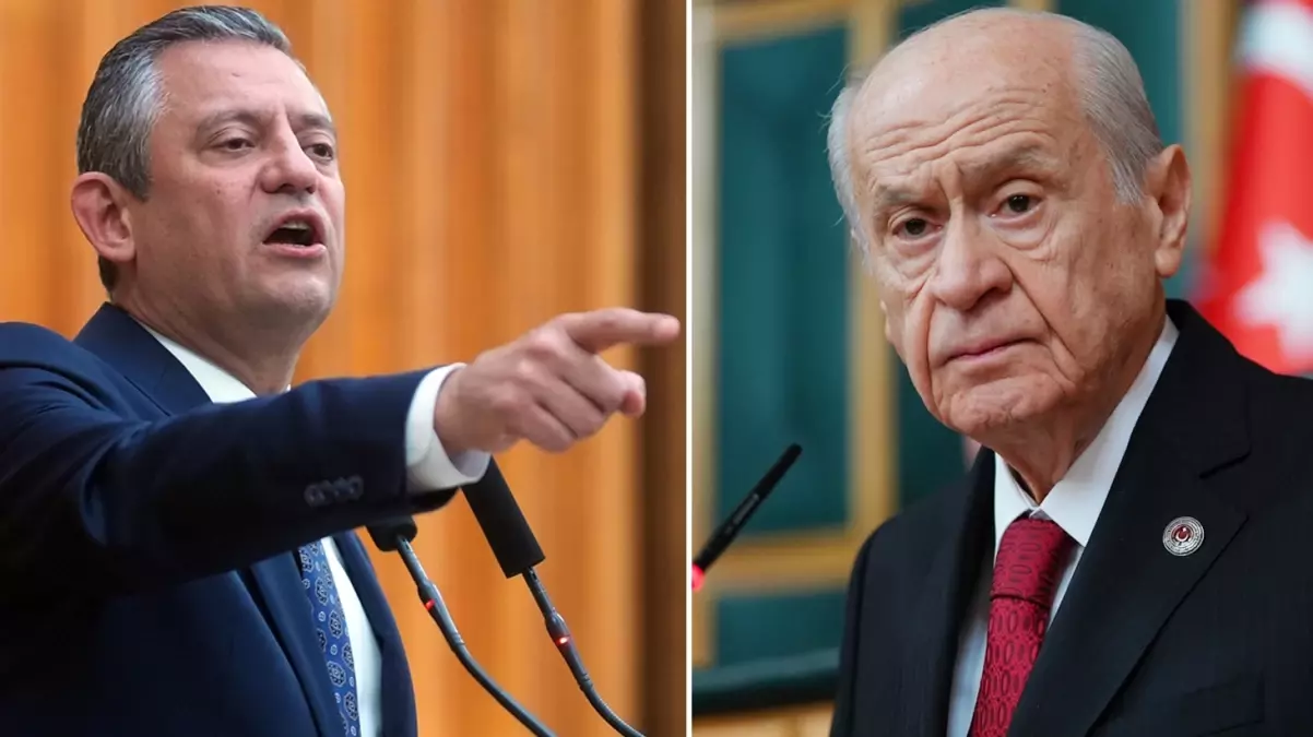 Özgür Özel Devlet Bahçeli’ye tepki gösterdi