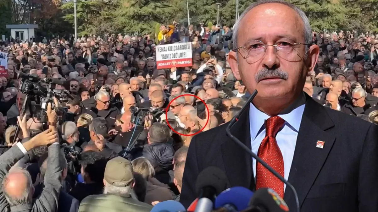 Kılıçdaroğlu’na adliye önünde coşkulu karşılama