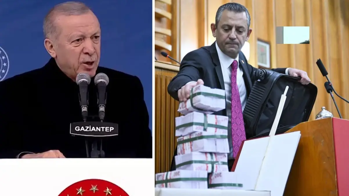 Erdoğan’dan para kulesi yapan Özel’e sert yanıt