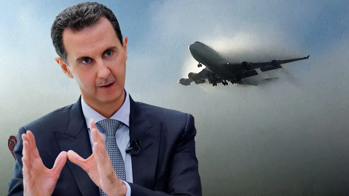 Esad’ı kaçıran uçak bir anda radardan kayboldu