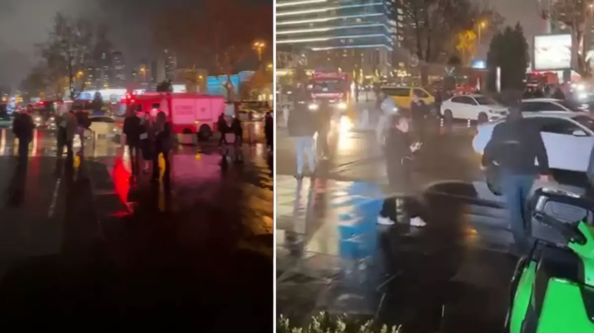 İstanbul’daki AVM’de korkutan yangın