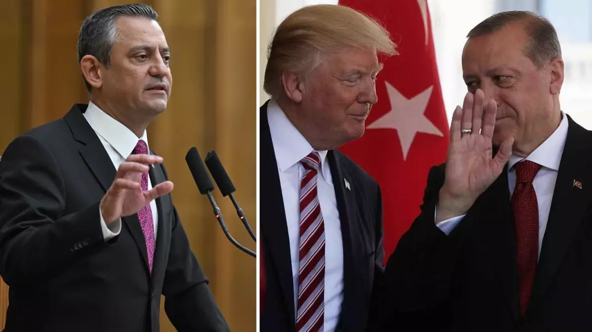 Trump’ın Erdoğan’ı övmesi Özgür Özel’i kızdırdı