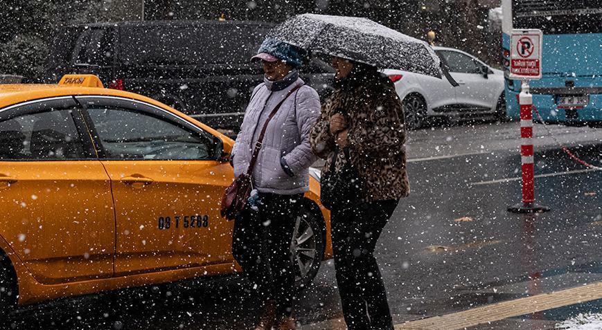 İstanbul’a kar geliyor!
