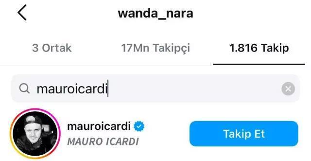 Icardi'yi tekrar takibe alan Wanda Nara L-Gante'ye tekmeyi bastı