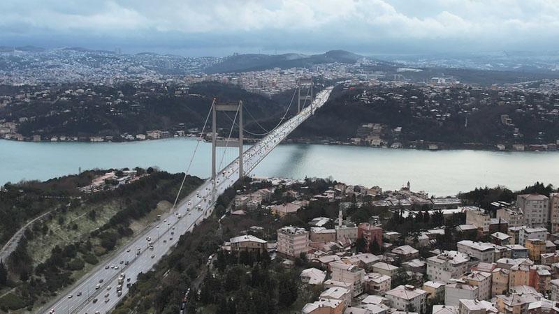 Avrupa Yakası’nda kar yağışı etkili oldu