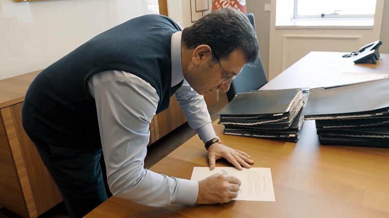 İmamoğlu adaylık başvurusunu yaptı