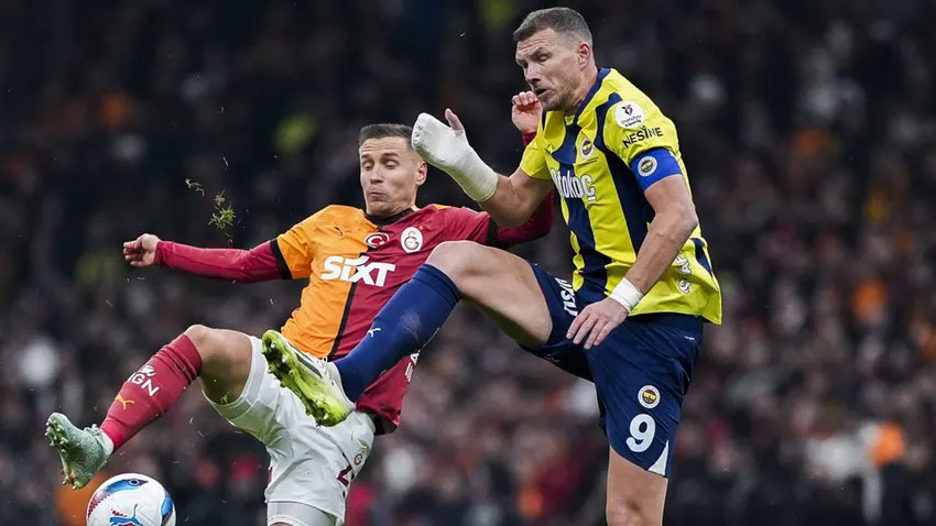 Galatasaray ve Fenerbahçe berabere kaldı