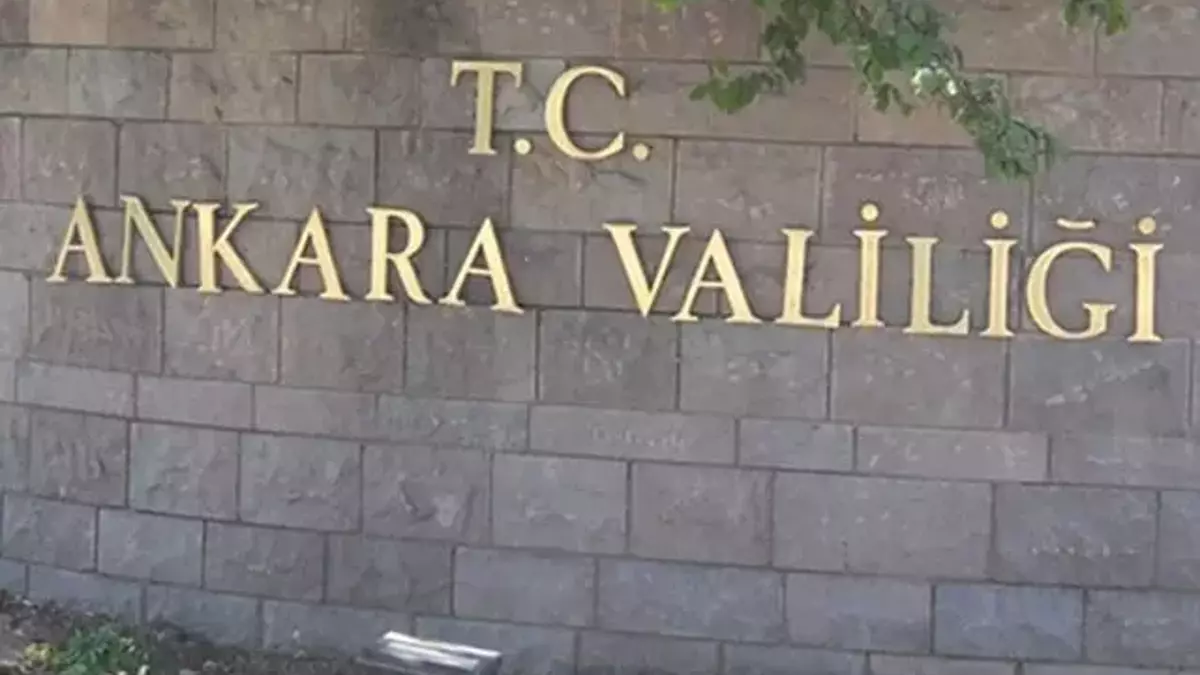 Ankara’da gösteri ve yürüyüşler yasaklandı