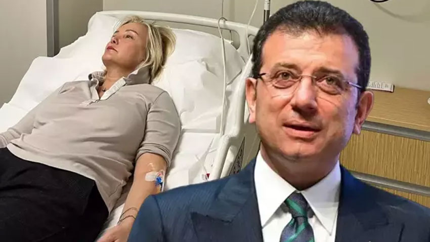 Berna Laçin Ekrem İmamoğlu yüzünden hastanelik oldu!
