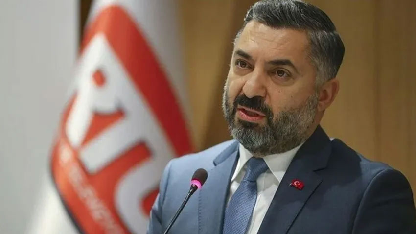 RTÜK Başkanı Şahin’den medyaya uyarı