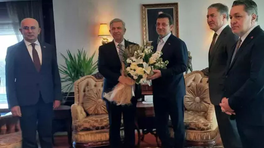 Mansur Yavaş ve Ekrem İmamoğlu buluştu