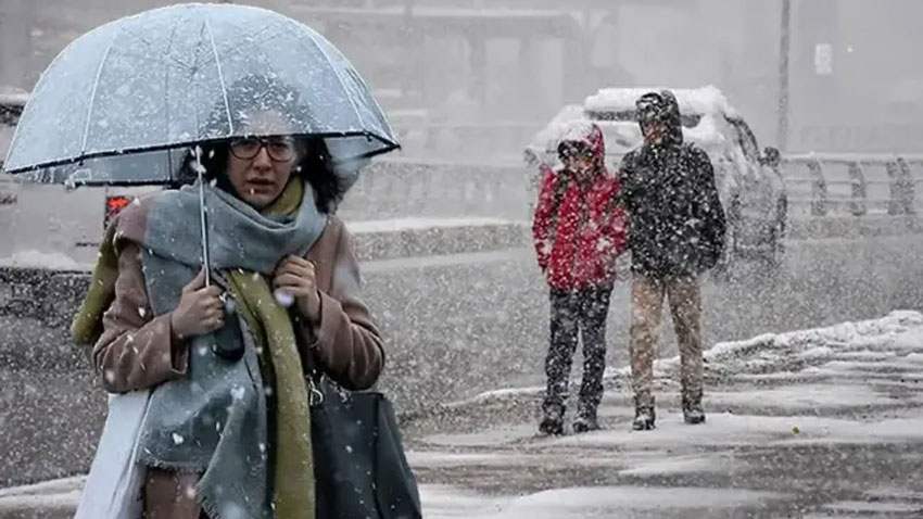 İstanbul’a fırtına ve kar yağışı uyarısı