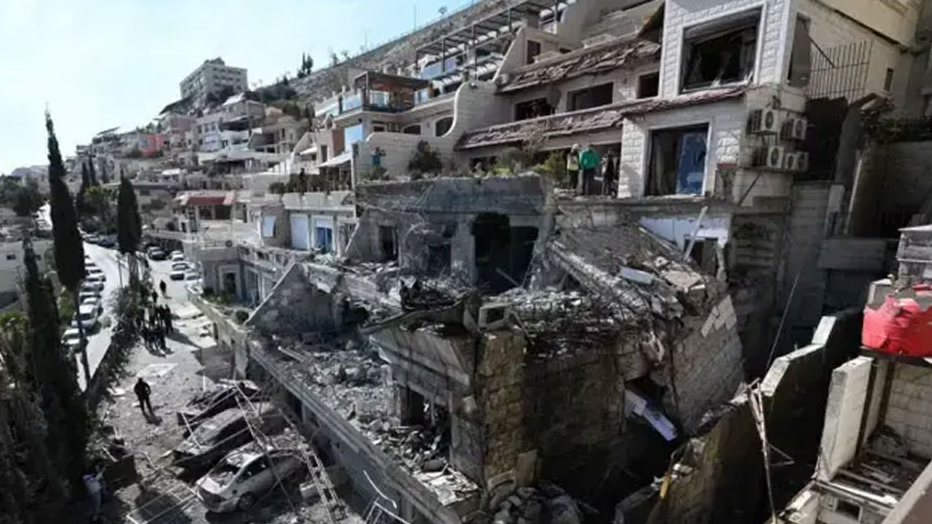 İsrail Suriye’nin başkenti Şam’ı vurdu