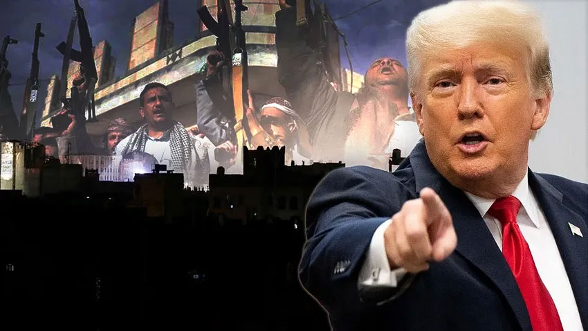 Trump Husiler için ‘vur emri’ verdi!