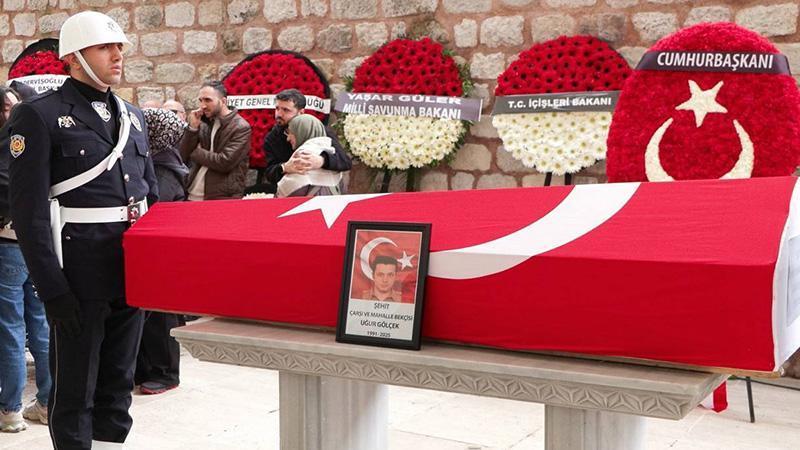 Şehit Uğur Gölçek son yolculuğuna uğurlandı