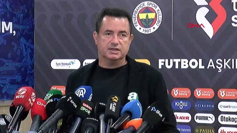 Acun Ilıcalı: Taraftarımızdan özür diliyoruz