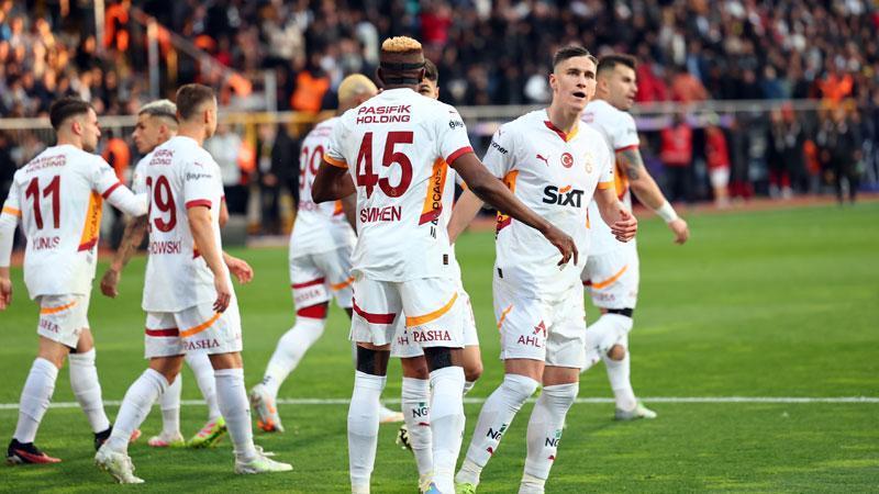 Galatasaray şampiyonluk yolunda hata yapmadı