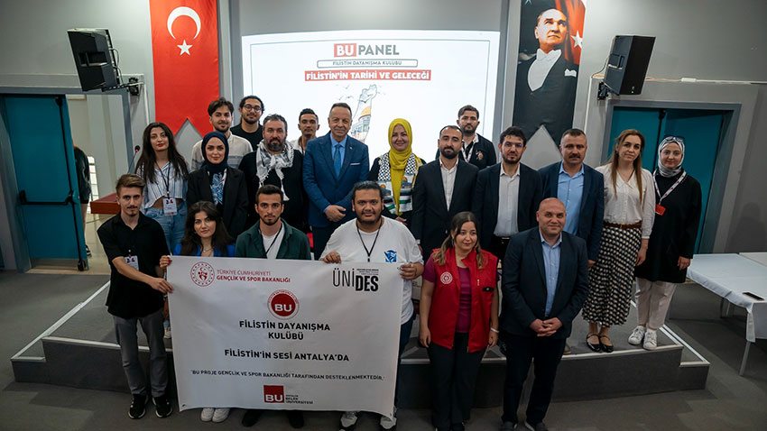 Filistin’in çığlığı Antalya’da yankılandı