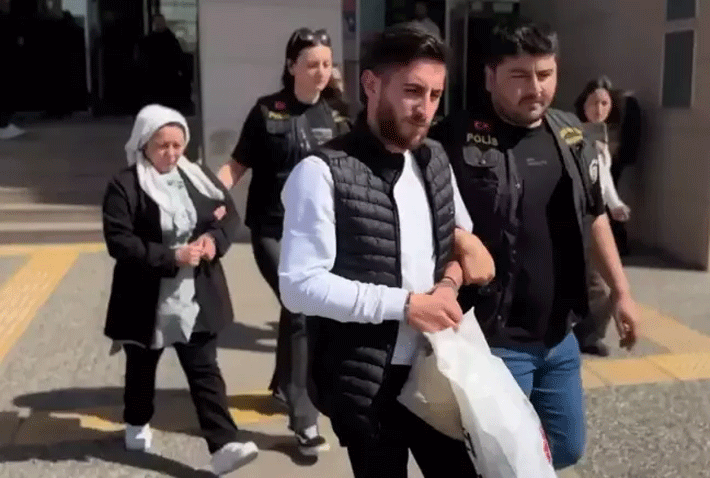 Skandal kayınvalide ile damat tutuklandı