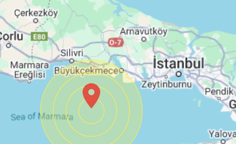 İstanbul’da 4,0 büyüklüğünde deprem