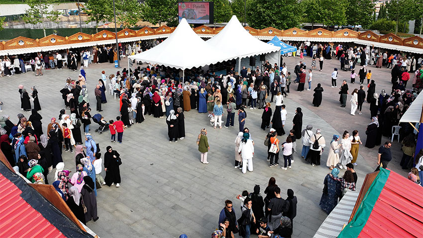 Kader mahkumlarının el emeklerine büyük ilgi