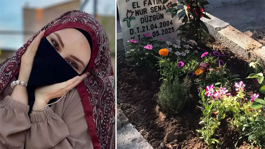 Sena Düzgün’e bir mezarı çok gördüler!