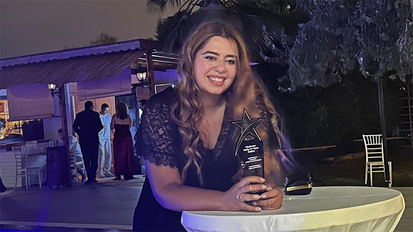 Burcu Yıldırım Parlak’a bir ödül daha