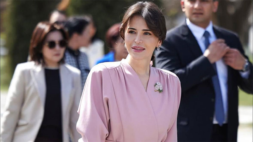 Su sporlarında Şahnoza Mirziyoyeva dönemi