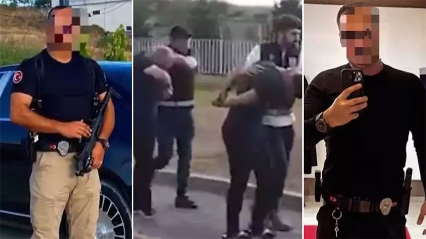 Sahte polisler fena yakalandı!