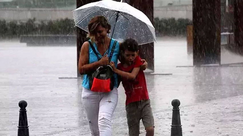 Birçok ilde kuvvetli yağış uyarısı var