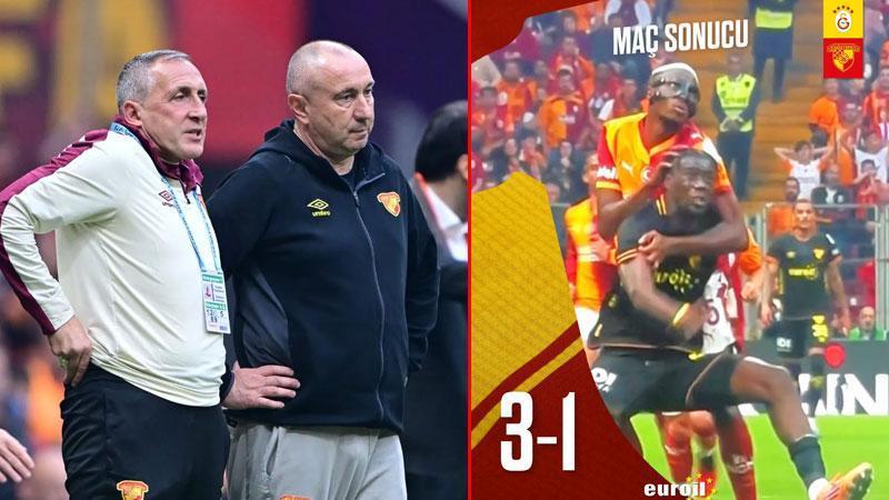 Göztepe hakem kararlarına tepki gösterdi