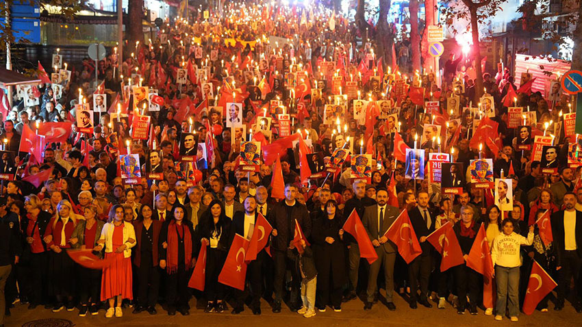 Kartal Cumhuriyet’in 102. yılında tek yürek oldu