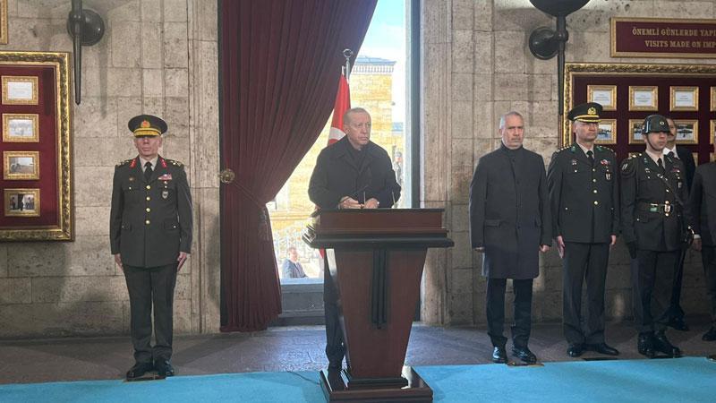 Anıtkabir’de 10 Kasım töreni