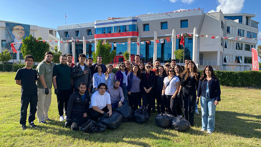 Belek Üniversitesi’nde çevre için örnek etkinlik