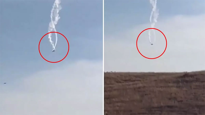 Türk kargo nakliye uçağı Gürcistan’da düştü