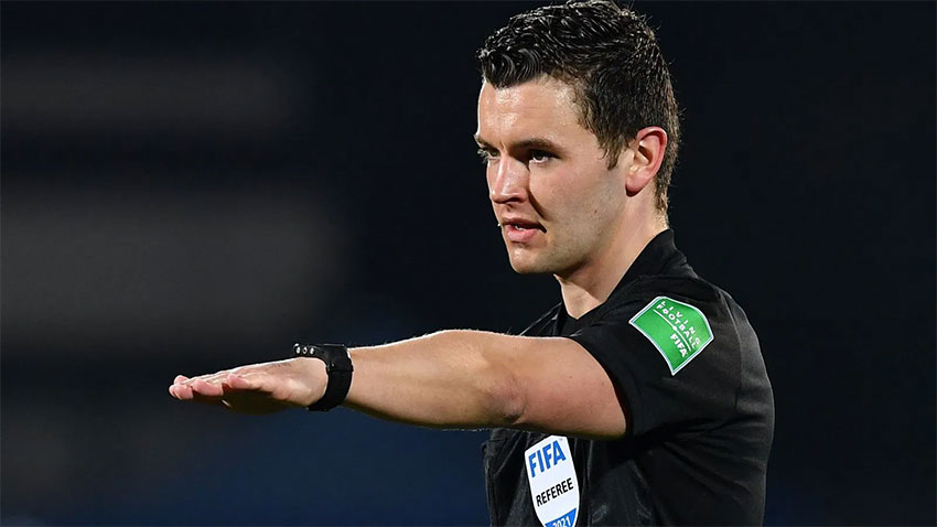 Türkiye–Bulgaristan maçını Nicholas Walsh yönetecek